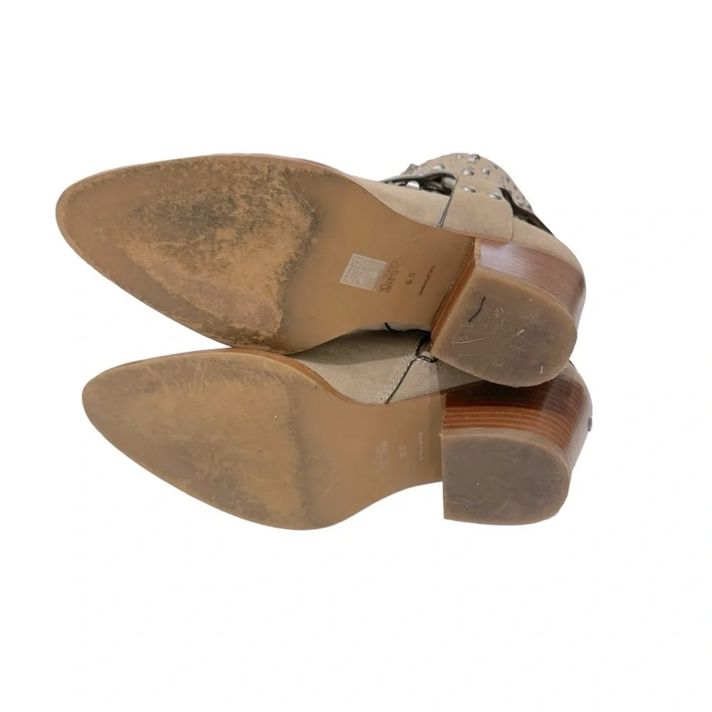 Coach Pia Studded Western Bootie Size 6.5‎